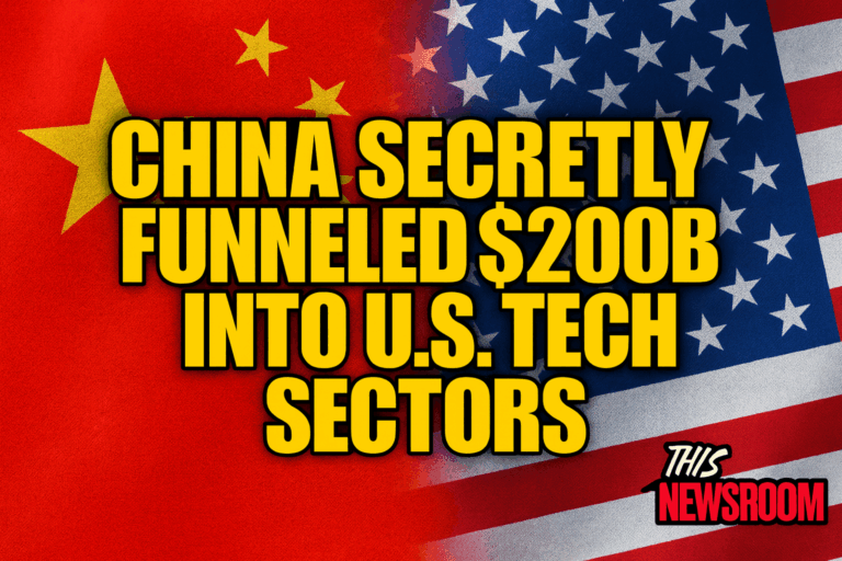 China hidden loans to the U.S. tech sector
