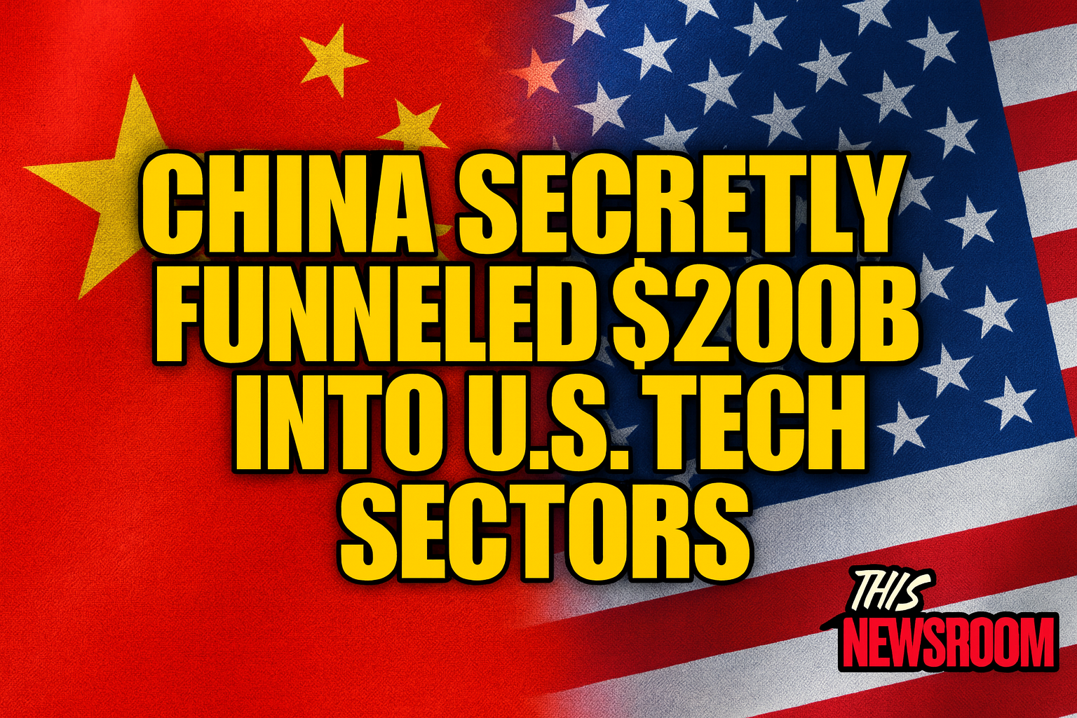 China hidden loans to the U.S. tech sector
