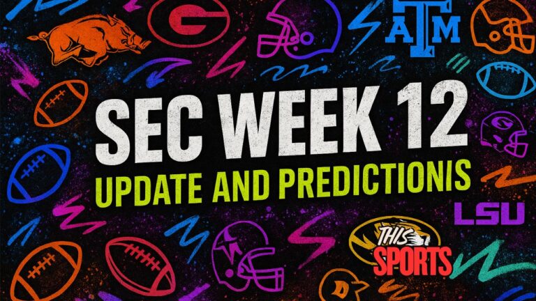 SEC Week 12 Football Update and Predictions | November 15, 2025