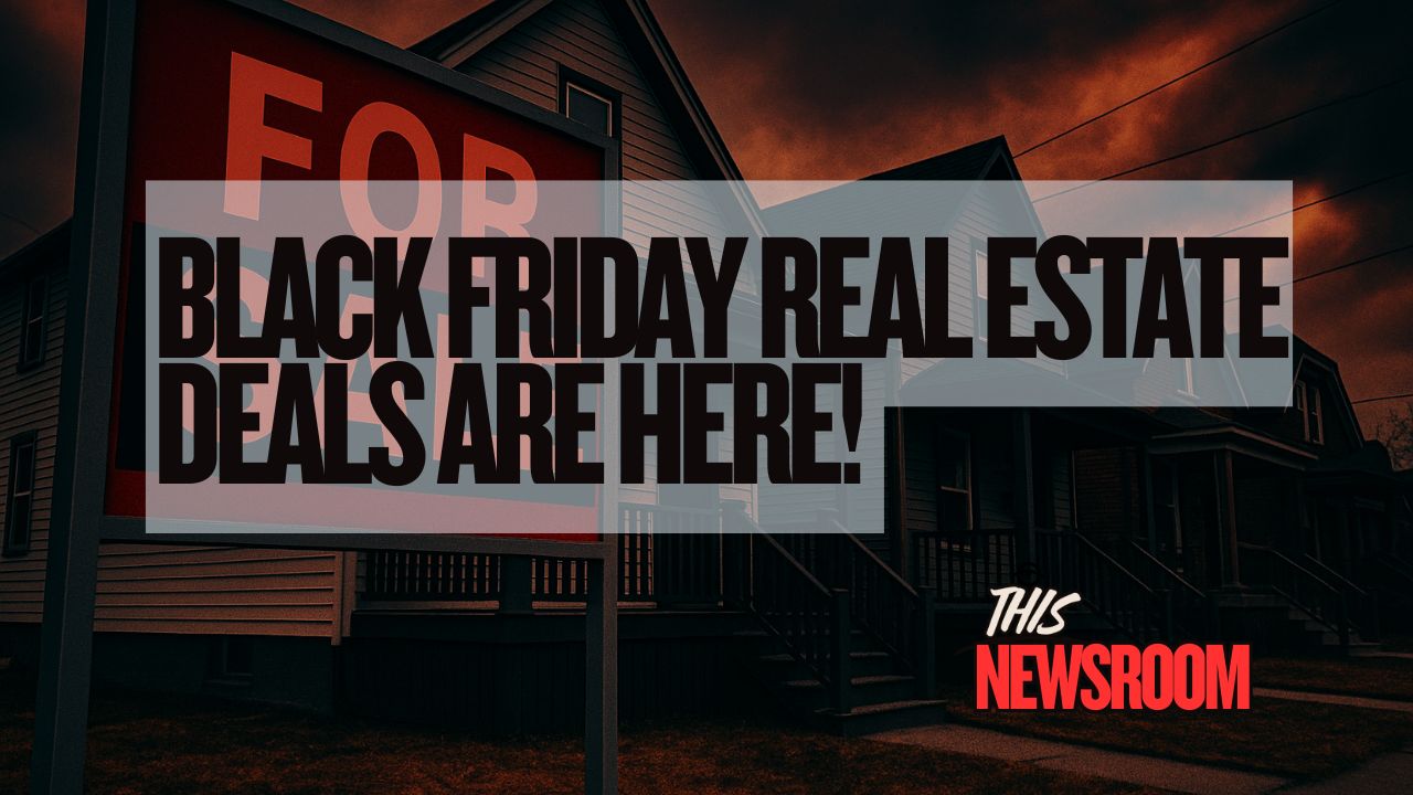 Record home-price discounts in the U.S. housing market as buyers gain leverage heading into Black Friday.