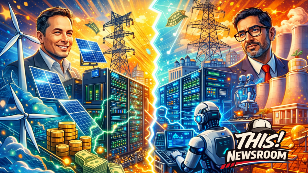 Artificial intelligence data centers require enormous electricity as Big Tech expands global AI infrastructure.