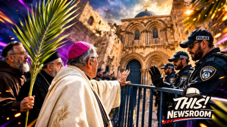Catholic Leaders Barred From Holy Site on Palm Sunday