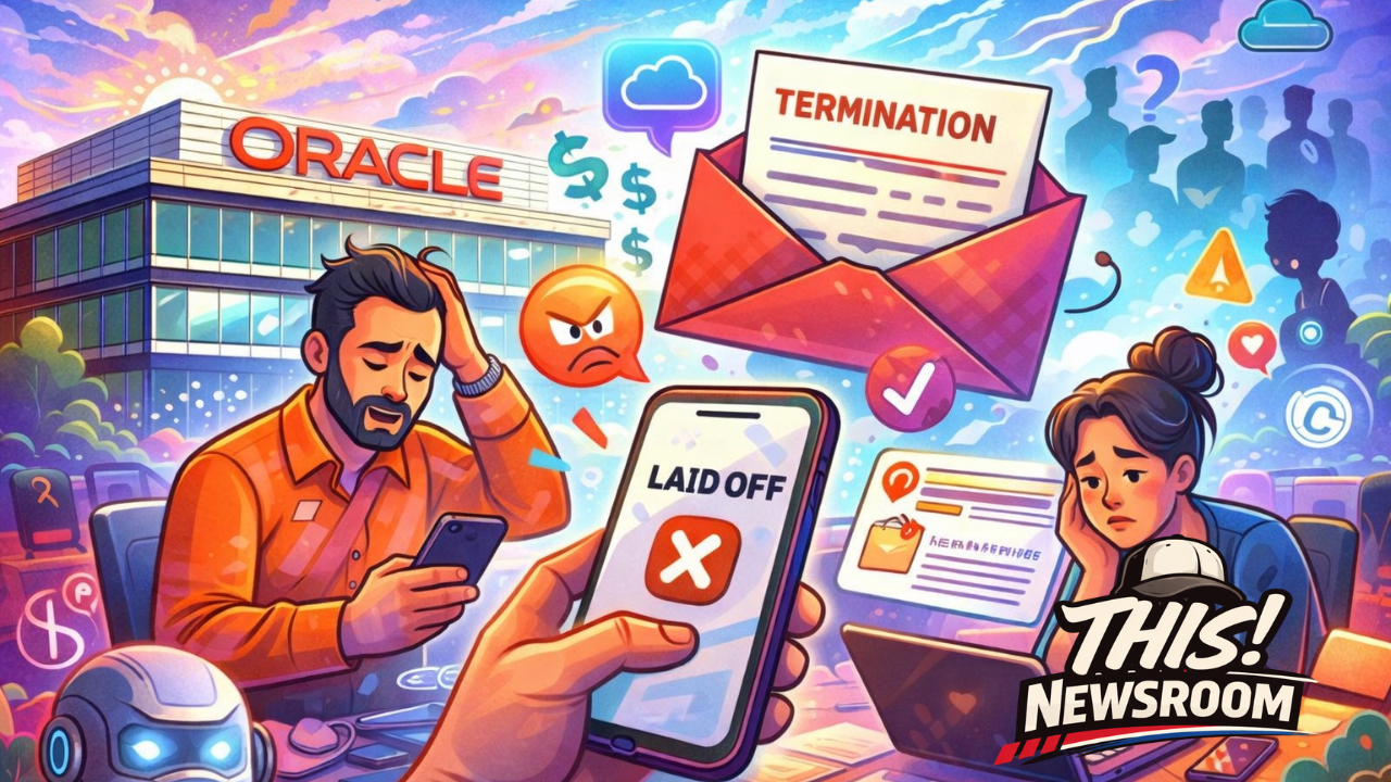 Oracle layoffs are making headlines after employees received 6AM termination emails across the US, India, and beyond. Here’s what’s happening and why.