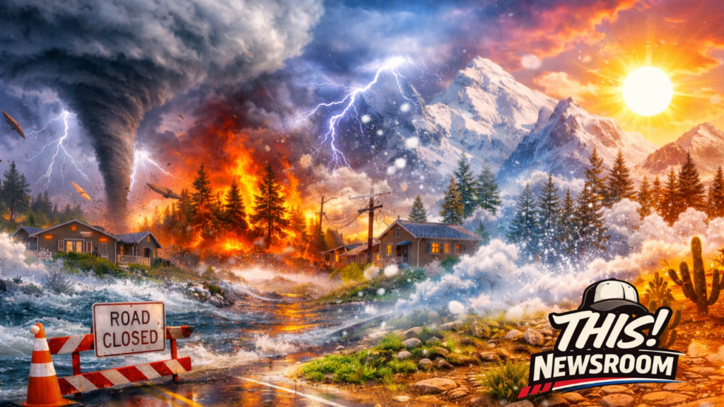 Severe Weather Across the United States: Tornadoes, Floods, Snow and Extreme Heat Slam Multiple States
