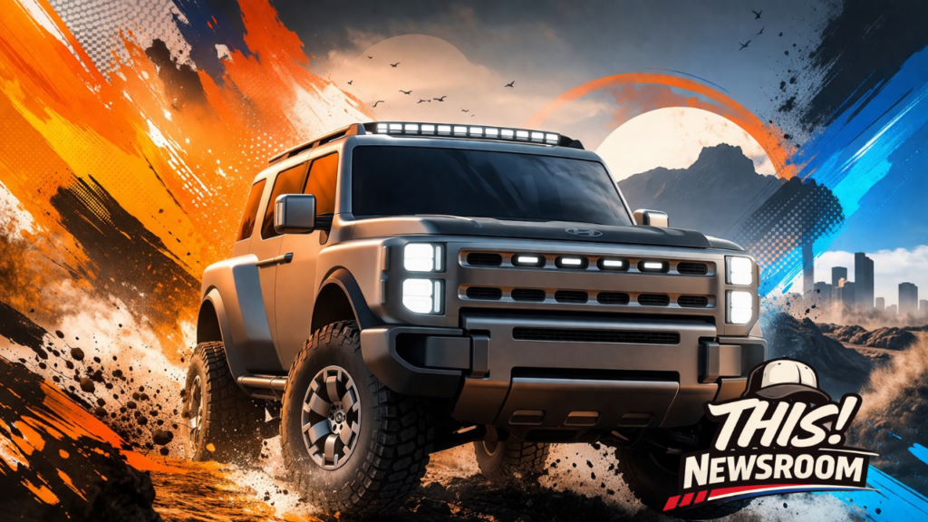 Hyundai Boulder Concept Revealed: Hyundai’s First Body-on-Frame Truck Signals 2030 Pickup