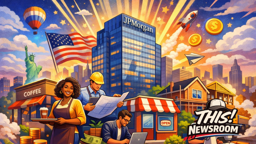 JPMorgan Launches $80 Billion American Dream Initiative to Boost Small Businesses