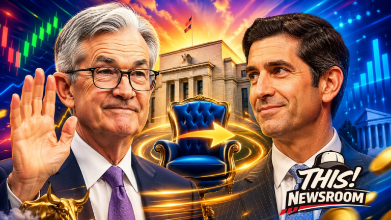 Powell Steps Down as Fed Chair, Warsh Takes Over
