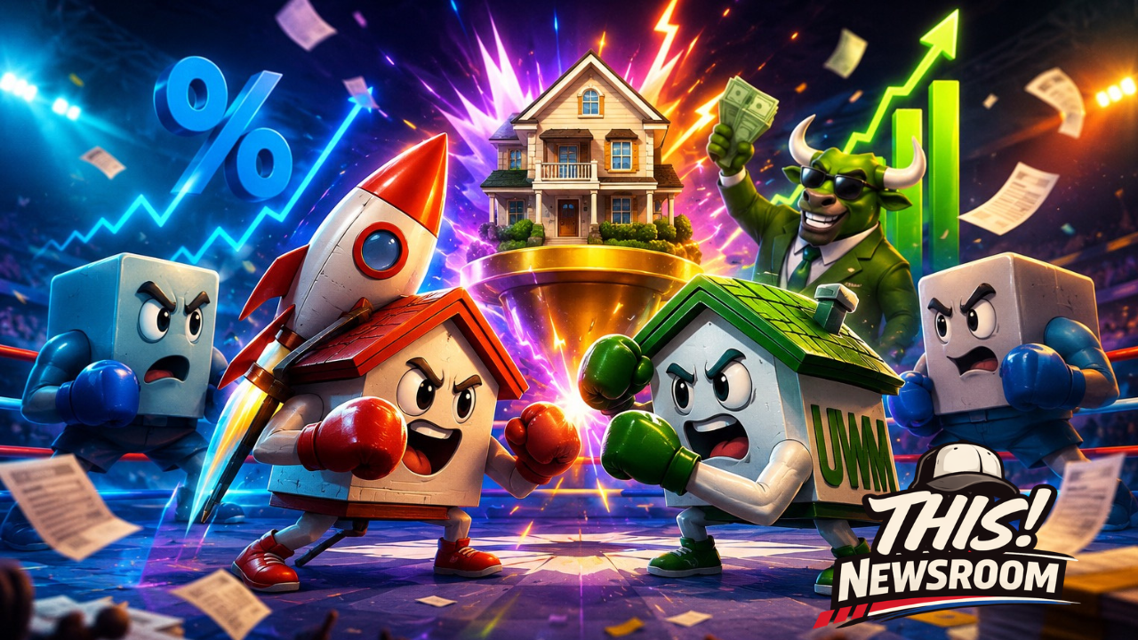 Mortgage Industry Chaos: Rocket vs UWM Lawsuit, CrossCountry Bidding War & Rates Above 6%