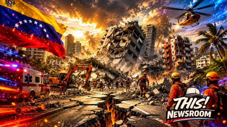 Emergency crews continue searching for survivors after two powerful earthquakes caused widespread destruction across northern Venezuela.