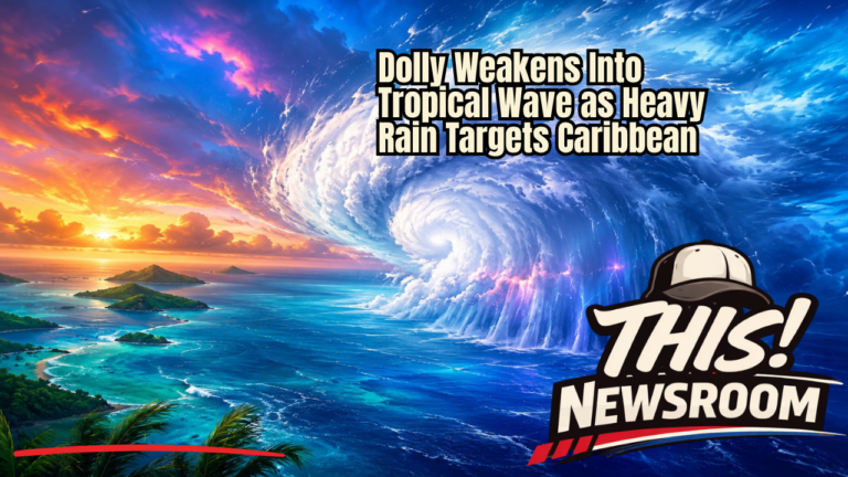 Tropical Storm Dolly weakened in the Atlantic, but its remnants could still bring heavy rainfall and flooding to portions of the Caribbean.