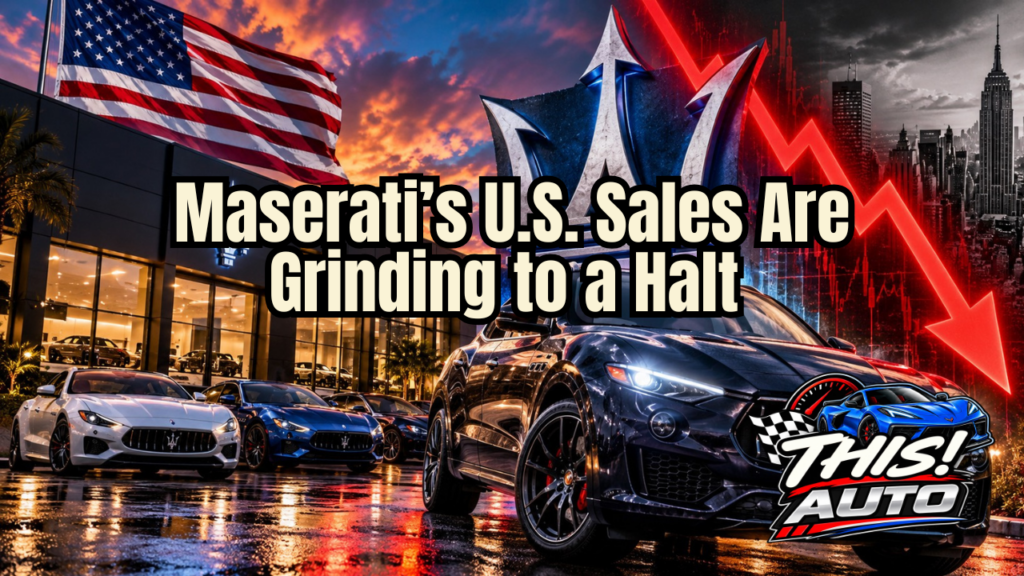 Maserati faces mounting pressure in the United States amid reports of extremely weak dealership sales.