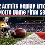 Big 12 clock error at a packed BYU stadium after the Notre Dame game ended with one second wrongly removed