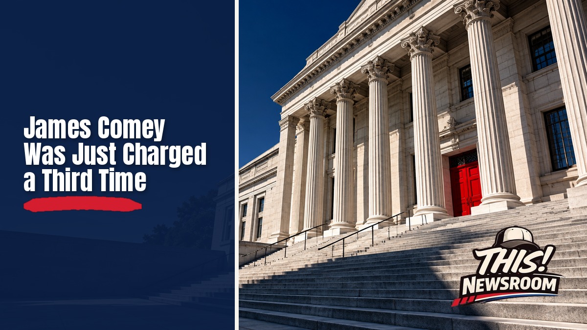 Federal courthouse in Washington, D.C., where James Comey charged in a sealed third case