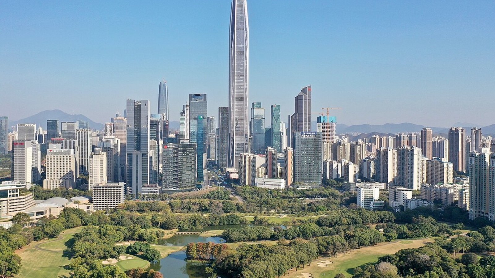 Skyline of Shenzhen, China, the city set to host the APEC summit in November