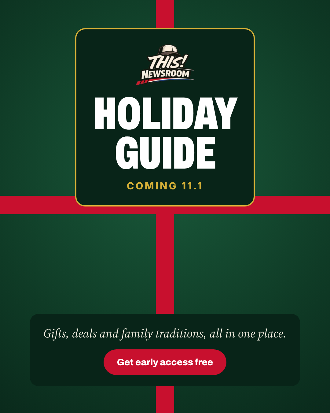 Holiday Guide: coming 11.1